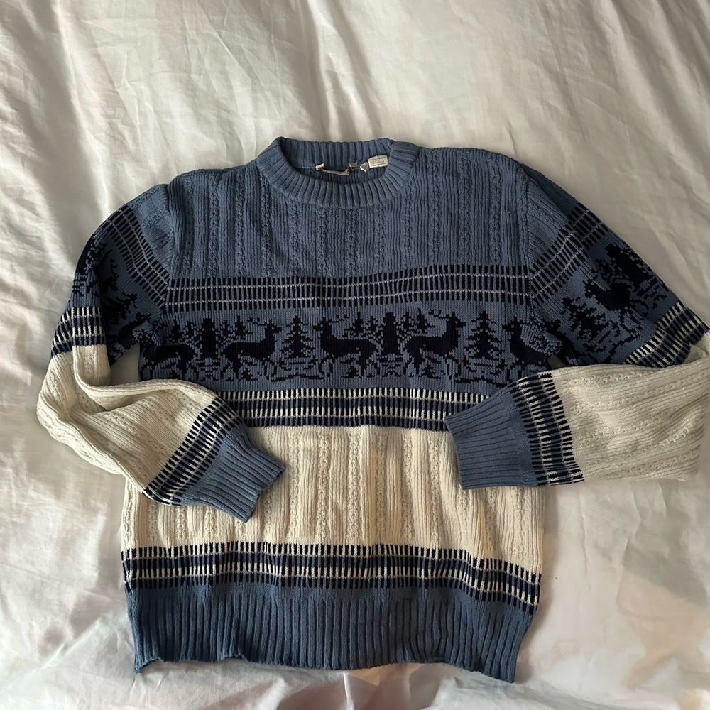 Vintage Christmas Sweater 🦌❄️☃️